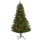 6' Vermont Fir Artificial Christmas Tree with 250 Clear LED Lights-Christmas Tree-Parc Decor