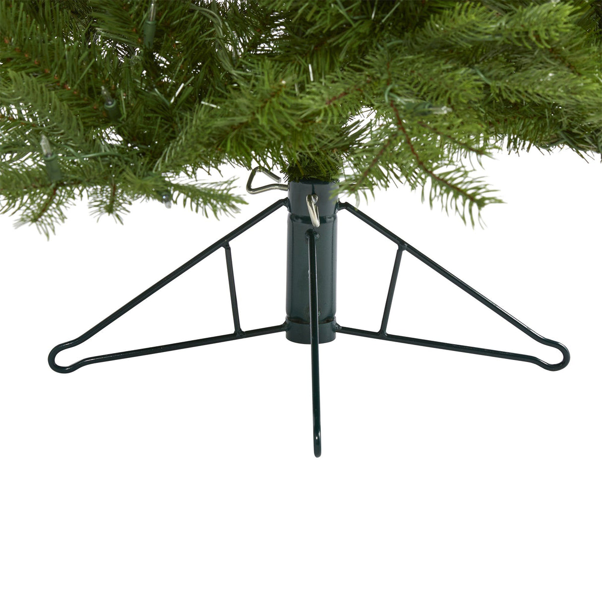 6' Vienna Fir Artificial Christmas Tree with 400 Warm White Lights and 843 Bendable Branches-Christmas Tree-Parc Decor