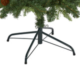 6’ Wellington Spruce “Natural Look” Artificial Christmas Tree with 300 Clear LED Lights and Pine Cones-Christmas Tree-Parc Decor