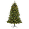 6’ Wellington Spruce “Natural Look” Artificial Christmas Tree with 300 Clear LED Lights and Pine Cones-Christmas Tree-Parc Decor