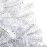 6' White Artificial Christmas Tree with 680 Bendable Branches-Christmas Tree-Parc Decor