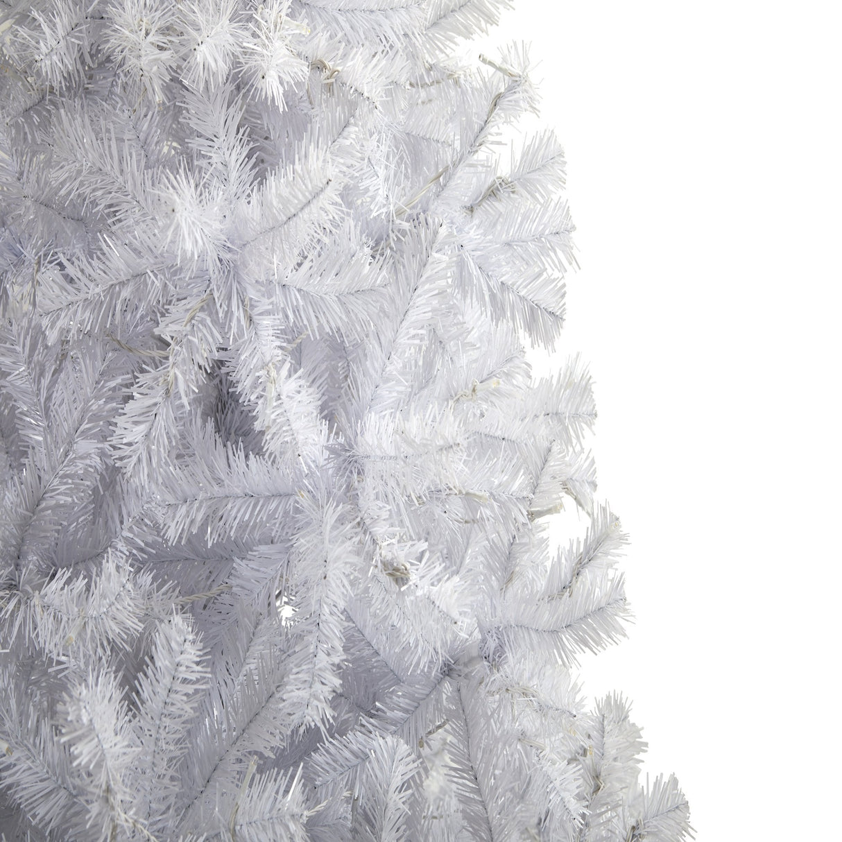 6' White Artificial Christmas Tree with 680 Bendable Branches-Christmas Tree-Parc Decor