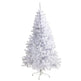 6' White Artificial Christmas Tree with 680 Bendable Branches-Christmas Tree-Parc Decor