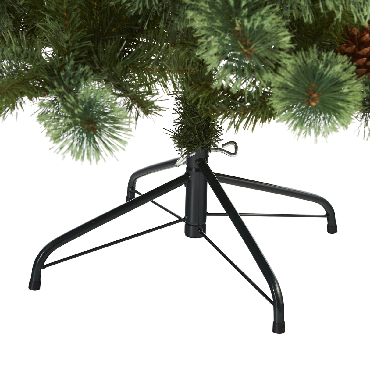 6’ White Mountain Pine Artificial Christmas Tree with 477 Bendable Branches-Christmas Tree-Parc Decor