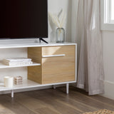 60" 2-Door Modern Media Console-Entertainment-Parc Decor