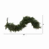 60” Artificial Cedar Garland-Garland-Parc Decor