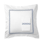 600 Thread Count Rope Embroidered Euro Sham Pairs