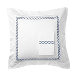 600 Thread Count Rope Embroidered Euro Sham Pairs