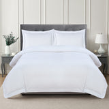 600 Thread Count Framed Sateen Embroidered Cotton Duvet Set-Duvet-Parc Decor