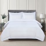 600 Thread Count Framed Sateen Embroidered Cotton Duvet Set-Duvet-Parc Decor