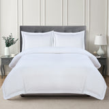 600 Thread Count Framed Sateen Embroidered Cotton Duvet Set-Duvet-Parc Decor