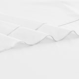 600 Thread Count Framed Sateen Embroidered Cotton Pillowcase Pair