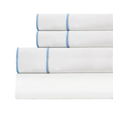 600 Thread Count Framed Sateen Embroidered Cotton Sheet Set-Sheets-Parc Decor