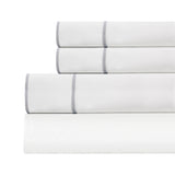 600 Thread Count Framed Sateen Embroidered Cotton Sheet Set-Sheets-Parc Decor