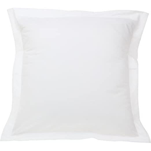 600 Thread Count Hemstitch Euro Pillow Sham Pair