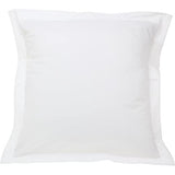 600 Thread Count Hemstitch Euro Pillow Sham Pair