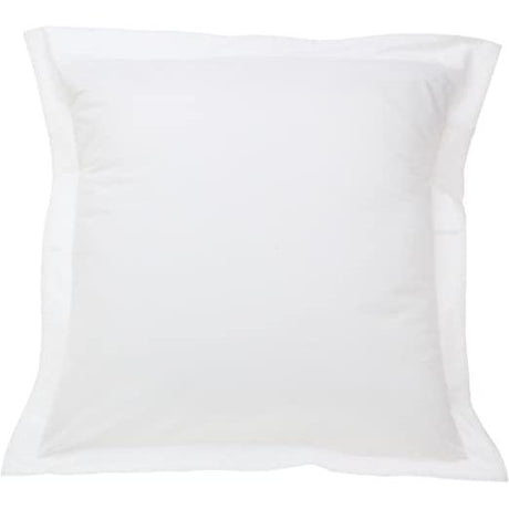 600 Thread Count Hemstitch Euro Pillow Sham Pair
