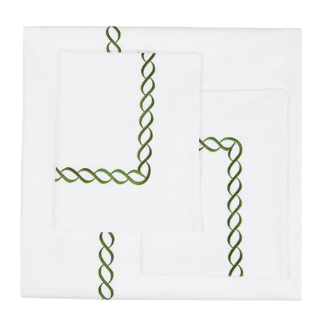 600 Thread Count Rope Embroidered Duvet Set