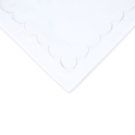 600 Thread Count Scallop Embroidered Duvet Set