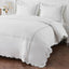 600 Thread Count Scallop Rope Embroidered Cotton Duvet Set