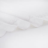 600 Thread Count Scallop Rope Embroidered Cotton Sheet Set