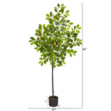 61” Lemon Artificial Tree-Parc Decor
