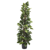 63" Pothos Climbing Silk Plant"-Parc Decor