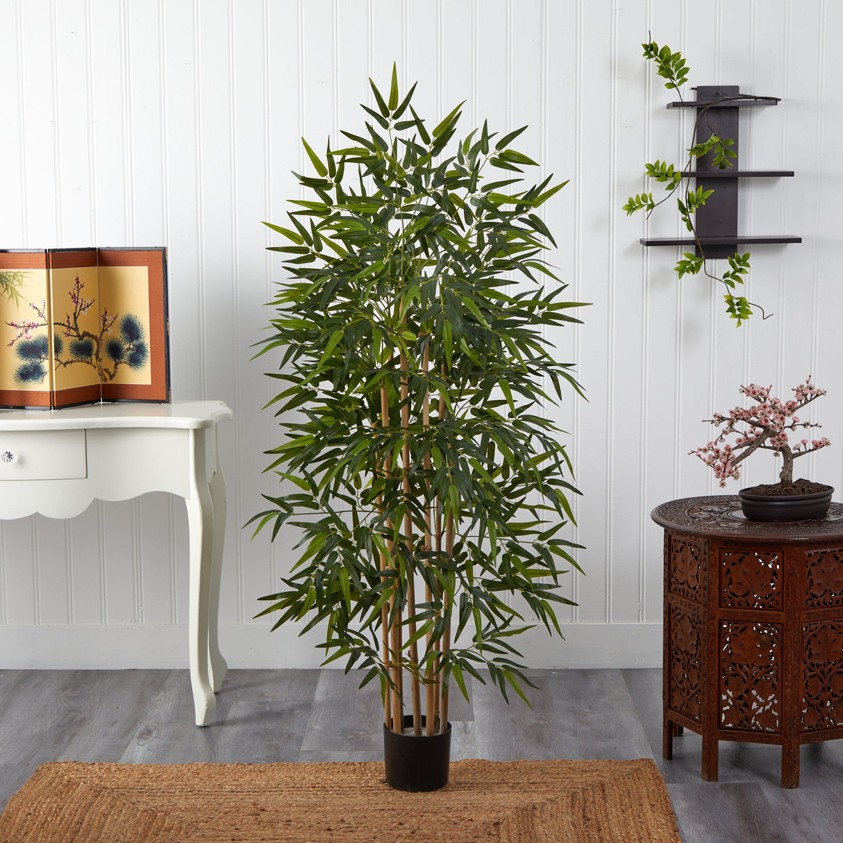 64" Bamboo Silk Tree-Parc Decor