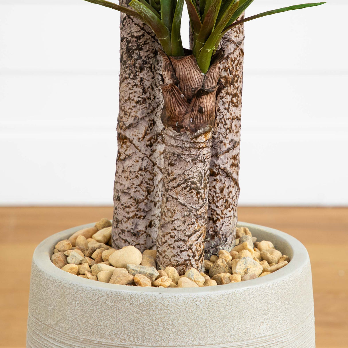 64” Yucca Artificial Tree in Sand Colored Planter-Parc Decor