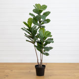 65” Fiddle Leaf Tree UV Resistant (Indoor/Outdoor)-Parc Decor