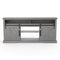 68" Farmhouse TV Stand with Double Sliding Barn Doors for Living Room-Parc Decor