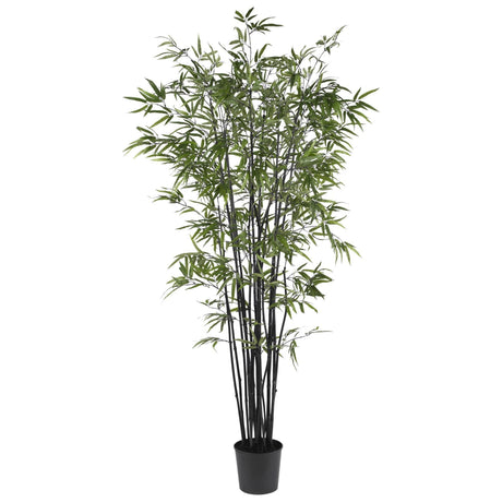 6.5' Black Bamboo Silk Tree-Parc Decor