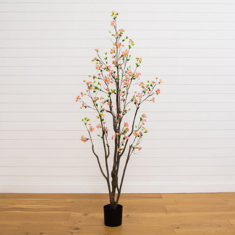 6.5’ Cherry Blossom Artificial Tree-Parc Decor