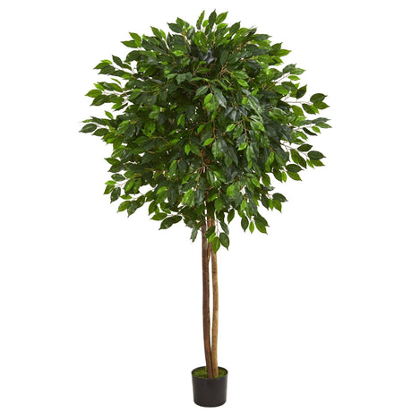 6.5’ Ficus Artificial Tree-Parc Decor
