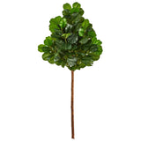 6.5’ Artificial Fiddle Leaf Tree (No Pot)-Tree-Parc Decor