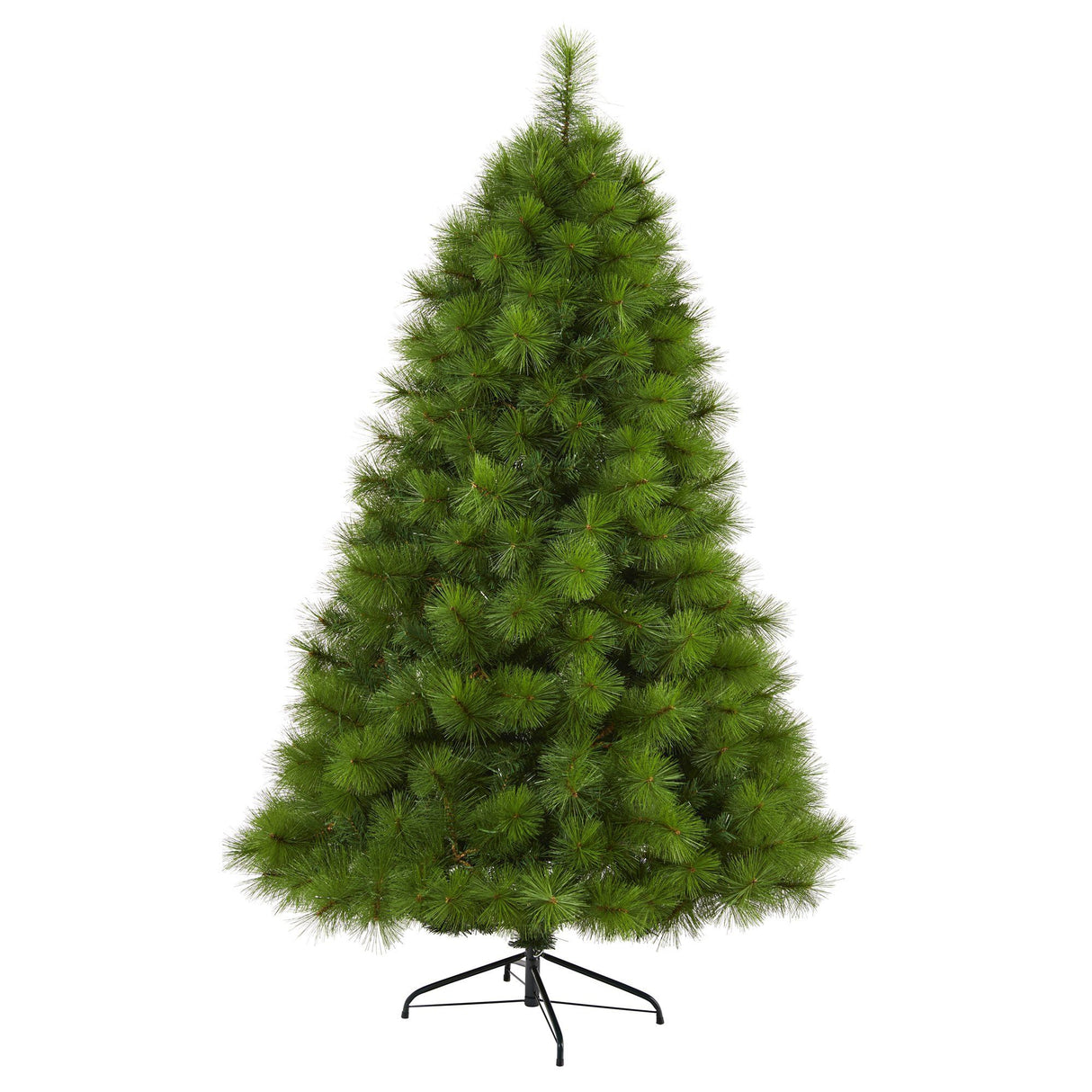 6.5’ Green Scotch Pine Artificial Christmas Tree with 350 Clear LED Lights-Christmas Tree-Parc Decor