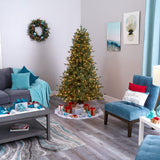 6.5' New Hampshire Spruce Artificial Christmas Tree with 500 Warm White Lights and 1074 Bendable Branches-Christmas Tree-Parc Decor