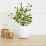 6.5” Oval Shaped Iron Planter-Vase-Parc Decor