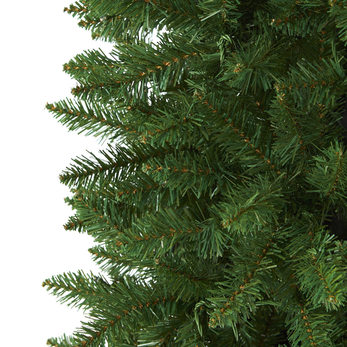 6.5’ Slim Green Mountain Pine Artificial Christmas Tree with 851 Bendable Branches-Christmas Tree-Parc Decor