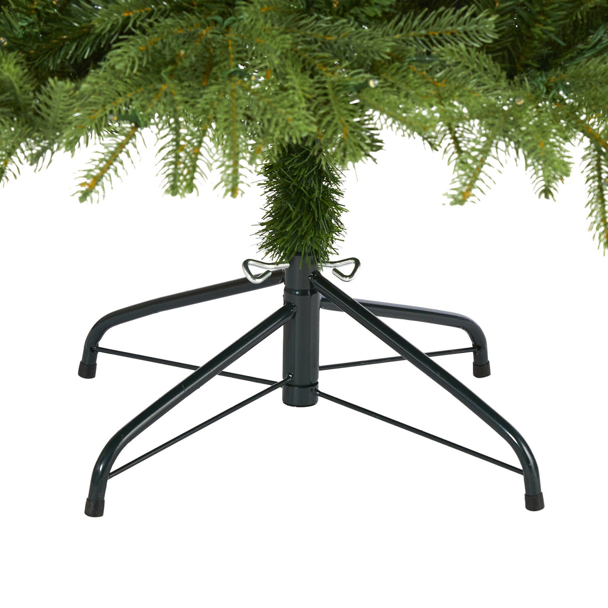 6.5’ Vancouver Fir “Natural Look” Artificial Christmas Tree with 400 Clear LED Lights and 2158 Bendable Branches-Christmas Tree-Parc Decor