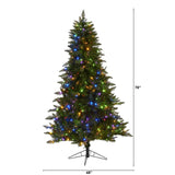 6.5' Vermont Spruce Artificial Christmas Tree-Christmas Tree-Parc Decor