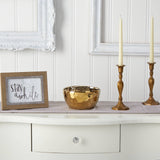 6.75” Designer Gold Bowl-Parc Decor