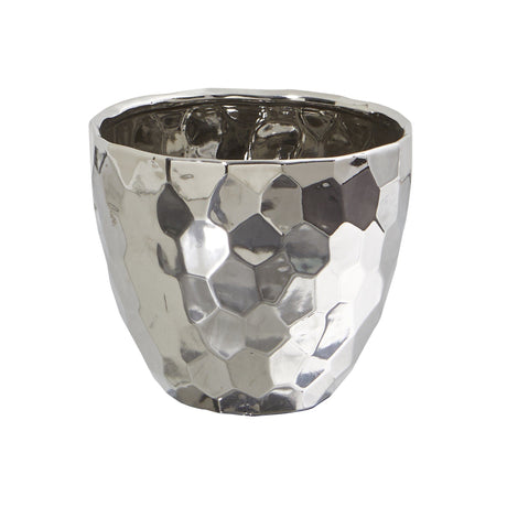 6.75” Designer Silver Bowl-Parc Decor
