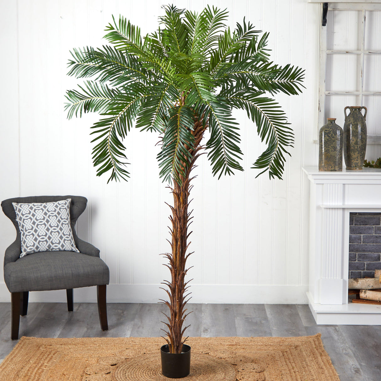 7’ Cycas Palm Artificial Tree-Parc Decor