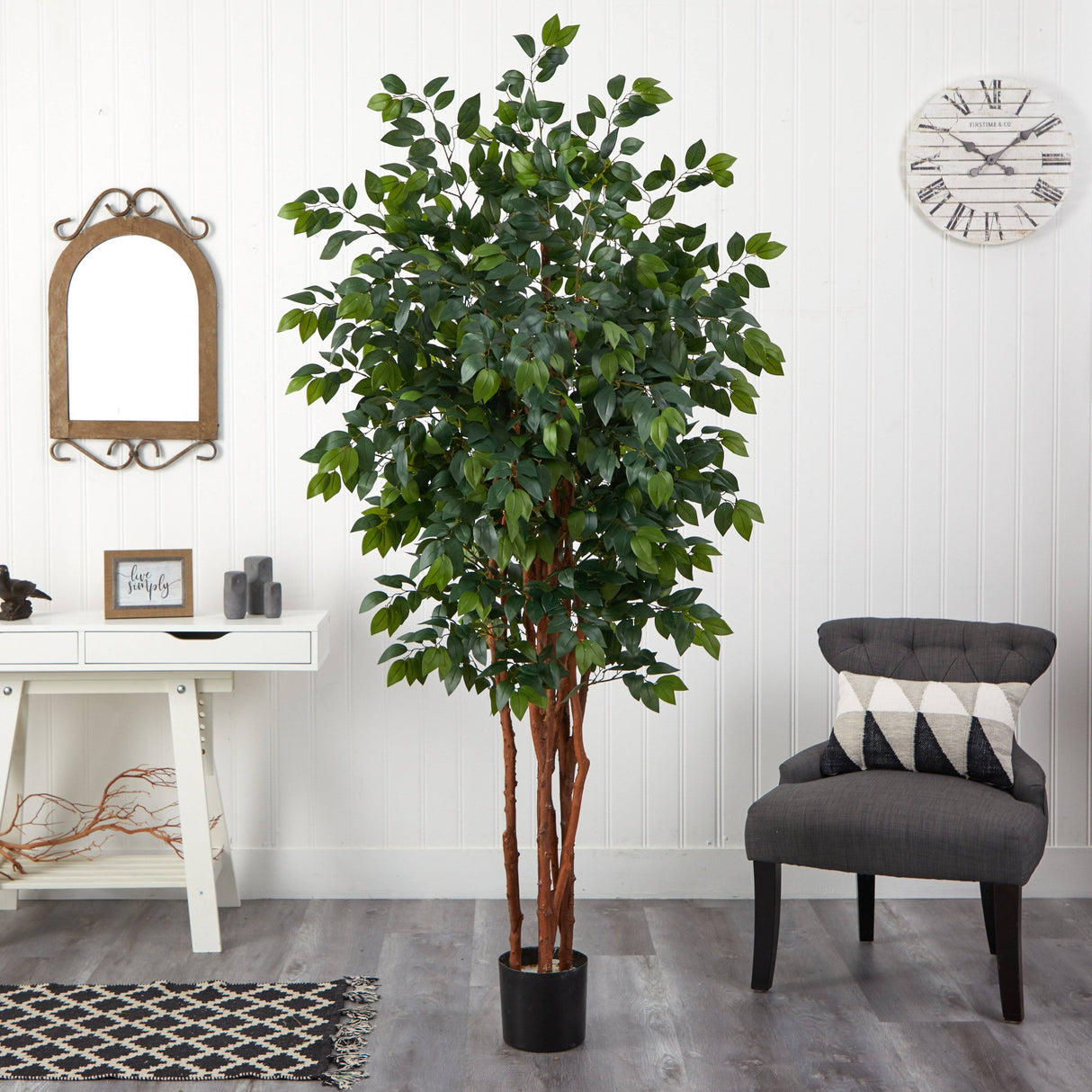 7’ Sakaki Silk Tree-Parc Decor
