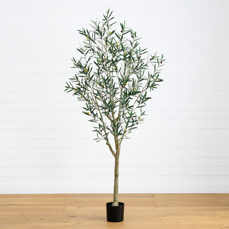 7' Artificial Greco Olive Tree-Tree-Parc Decor