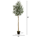 7’ Artificial Olive Tree-Tree-Parc Decor