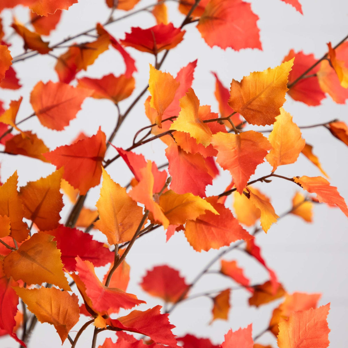 7’ Autumn Birch Artificial Fall Tree-Tree-Parc Decor