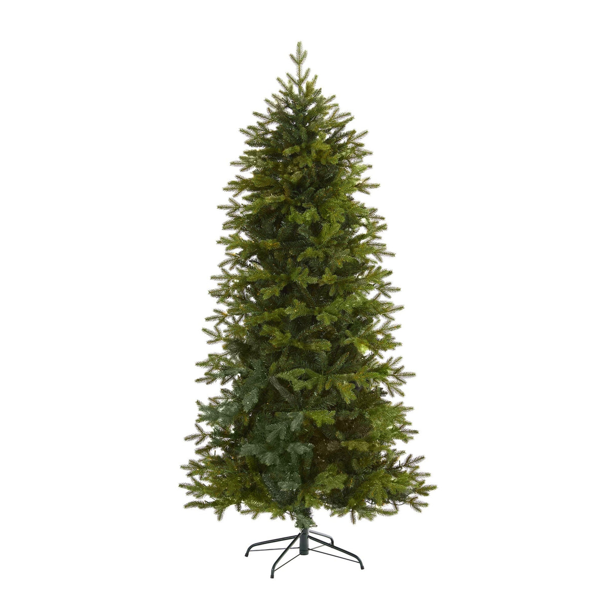 7’ Belgium Fir “Natural Look” Artificial Christmas Tree with 1894 Bendable Branches-Christmas Tree-Parc Decor