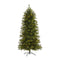 7’ Belgium Fir “Natural Look” Artificial Christmas Tree with 500 Clear LED Lights-Christmas Tree-Parc Decor